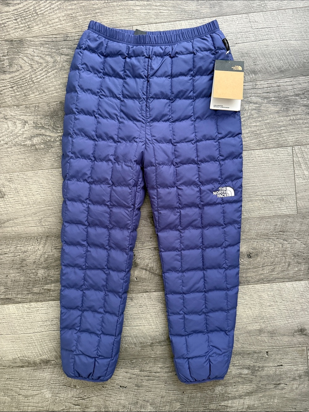 The North Face Reversible ThermoBall Pant boys sz 7 NWT winter